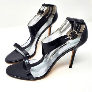 Manolo Blahnik Black Patent Pumps